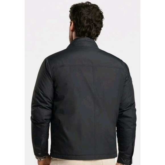 Peter Millar Norfolk Bomber Jacket / MF24Z03 / Color Black / Size‎ Medium - Picture 2 of 12